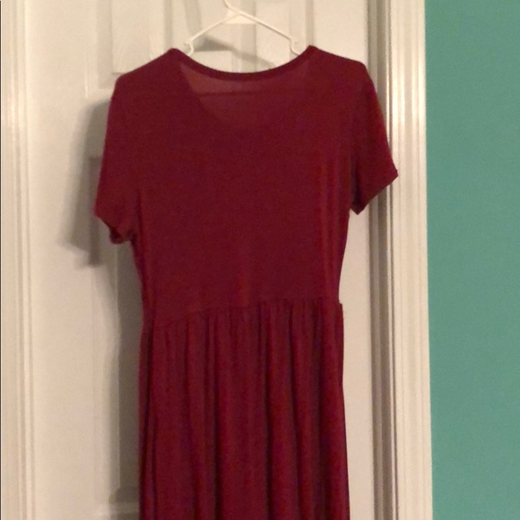 Red dress ankle length - Picture 3 of 3